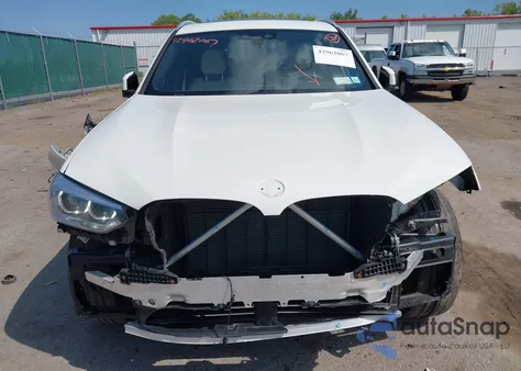 2020 BMW X3 xDrive30I z USA, uszkodzony, nr VIN 5UXTY5C02L9B50269